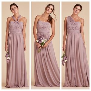 NWT Birdy Grey Chicky Convertible Bridesmaid Dress, Mauve, Size 2XL